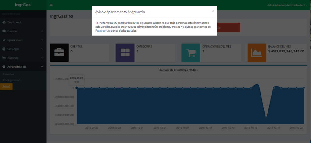 advertencia en Bootstrap