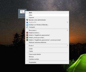 ocultar con contraseña cualquier carpeta en windows 10