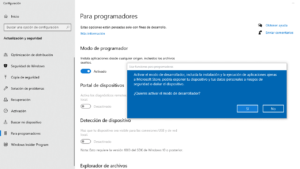 Error windows