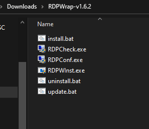 RDP en Windows 10